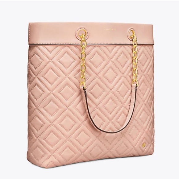 Tory Burch Handbags - Tory Burch Fleming Tote In New Mink!